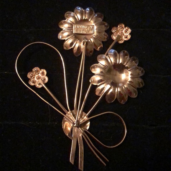 🌞Sterling Silver Brooch Coro-Craft HUGE!! - Picture 7 of 8